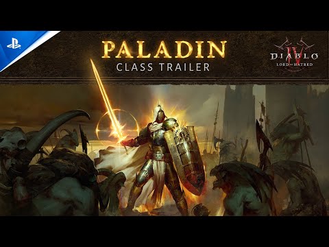 Diablo IV: Lord of Hatred - Paladin Class Trailer | PS5 & PS4 Games
