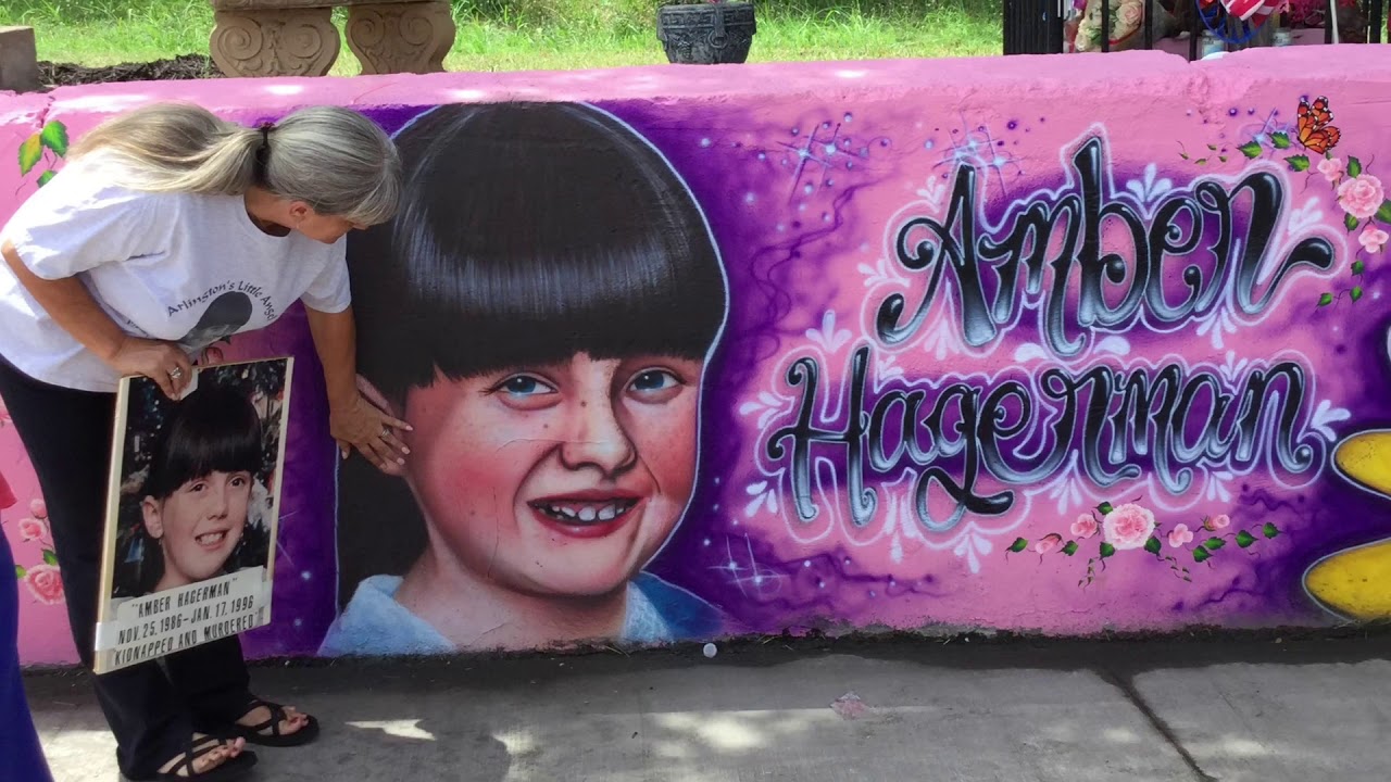 Amber Hagerman new memorial mural