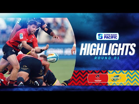 HIGHLIGHTS | CRUSADERS v HURRICANES | Super Rugby Pacific 2025 | Round 1