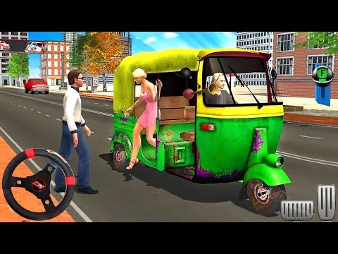 City Tuk Tuk Real Driving - Rickshaw Driver Simulator - Android GamePlay