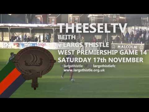 Beith 3-0 Largs Thistle - West of Scotland Premiership, 17th November 2018