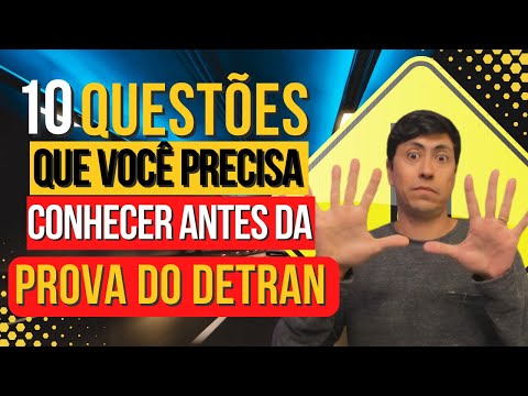 10 Current Questions with Commentary from the 2022 DETRAN Theory Exam Simulation