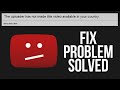 How To Unblock Youtube Access Blocked Videos In Your Country