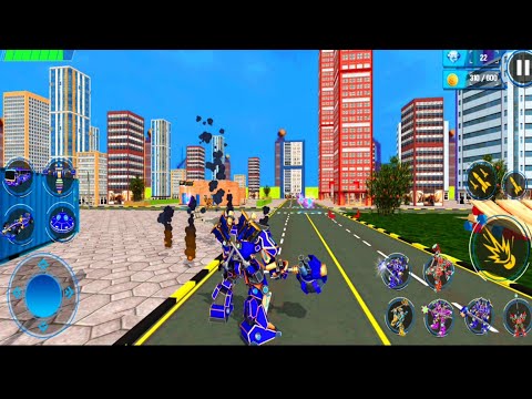 Bus Robot Formula Car Game * Android Gameplay
