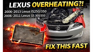 Radiator replacement 2006-2013 RWD Lexus Vehicles!!!