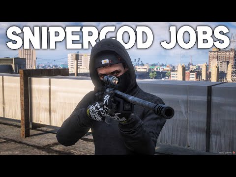 SNIPERGOD JOBS‼️JELOOL ACTION KILLING THE TRICKSTER FAMILY‼️- GTA 5 ROLEPLAY
