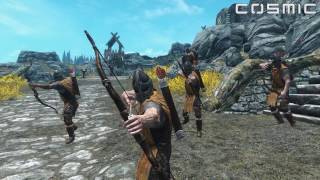 SKYRIM BATTLE #5 - 1000 Draugr VS. Whiterun (Siege of Whiterun)