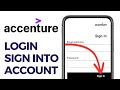 How To Login Or Sign In Into Accenture Com 2024 Guide