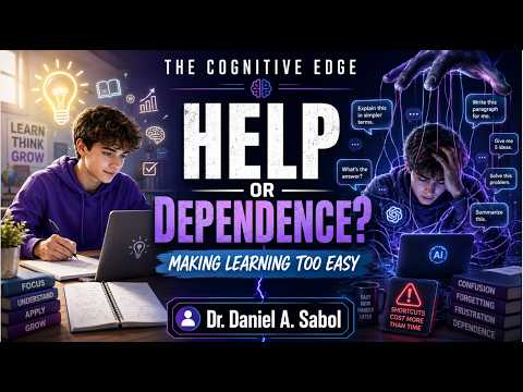 When Does Help Become Dependence? The Hidden Cost of Making Learning Too Easy