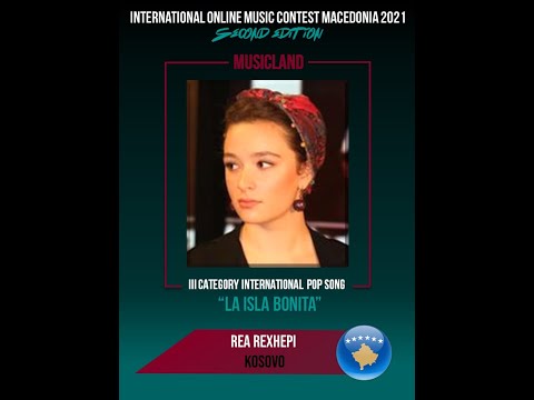 MUSICLAND 2021 Rea Rexhepi (KOSOVO) "La isla bonita" POP 3-rd cat (cover)