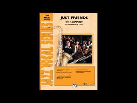 Just Friends, arr. Dave Wolpe – Score & Sound