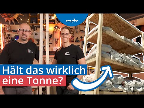 Schwerlastregal selber bauen | ARD Marktcheck checkt ... Bauhaus | MDR