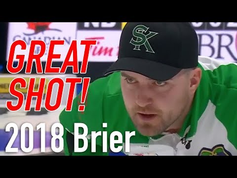 2018 Tim Hortons Brier - Steve Laycock  - Triple vs  PEI