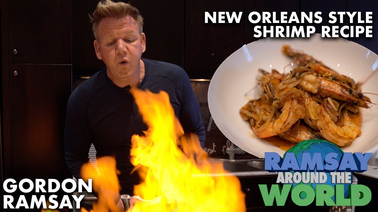 Gordon Ramsay's Easy New Orleans Style BBQ Shrimp Recipe Ramsay Around the World
