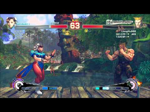 SSF4 AE 2012 LiangHuBBB ( Guile ) vs Bush80 ( Chun Li )