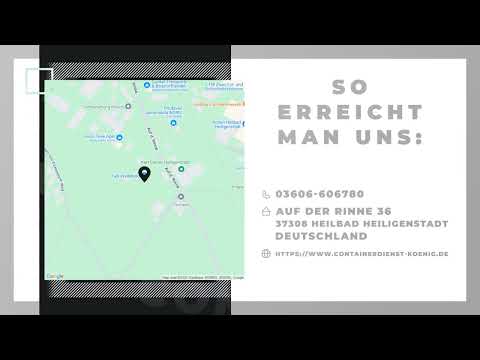 Containerdienst KÖNIG YouTube-Vdeominiatur 6