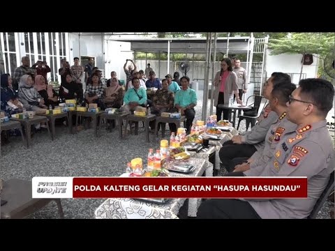 PRESISI UPDATE : POLDA KALTENG GELAR KEGIATAN "HASUPA HASUNDAU" 210624 (16.00)