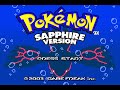 Pokémon Sapphire Playthrough Longplay