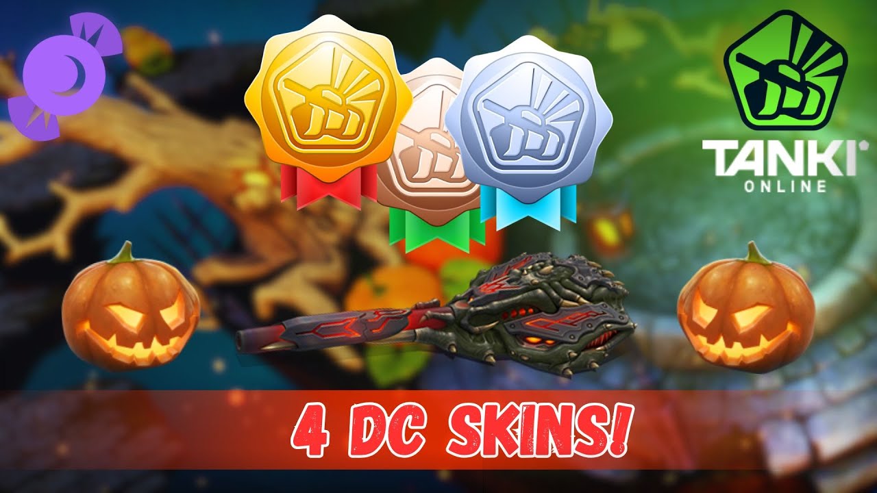 The 'NEW' Trick Or Treat Minigame is Awesome in Tanki Online...