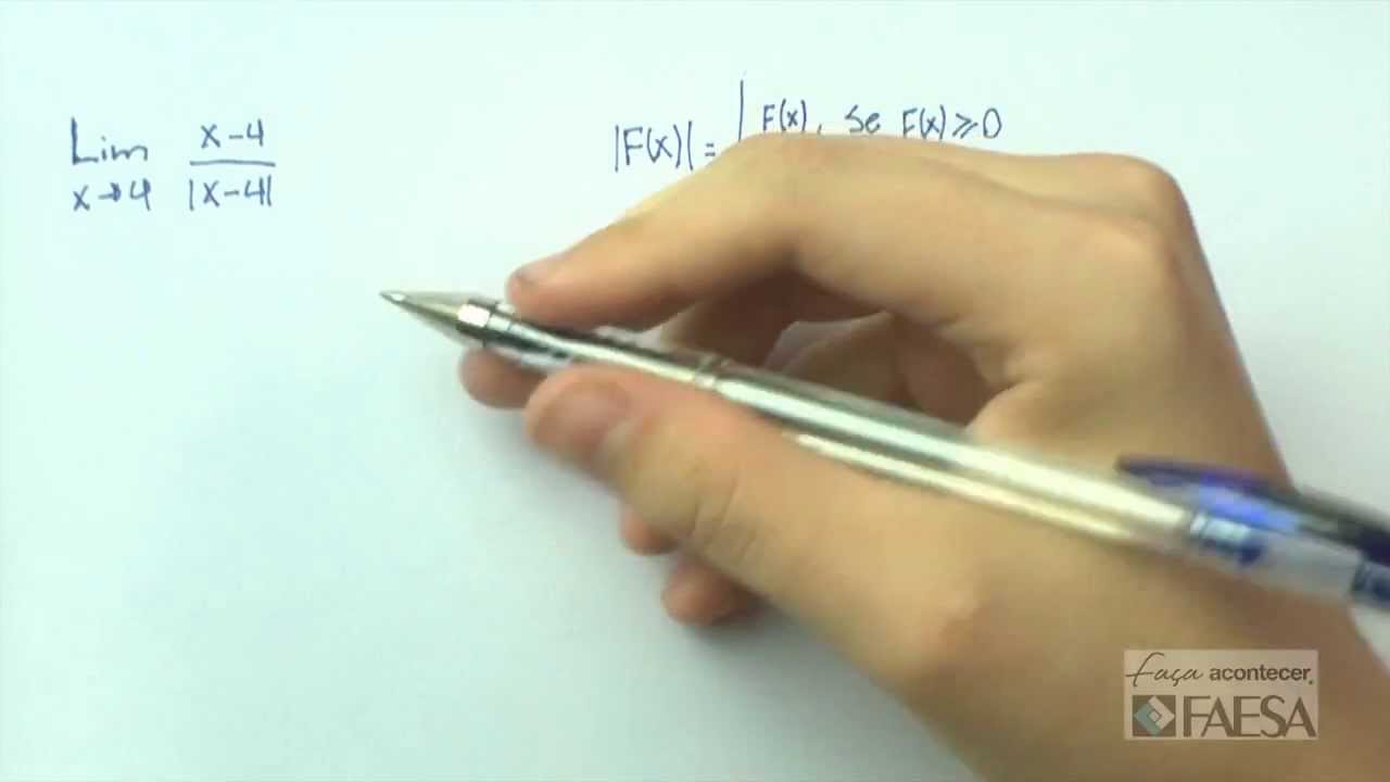 Limite de Função Modular (Exercício) - Monitor Philipe