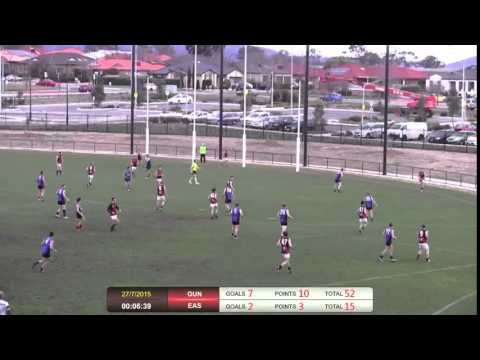 2015 AFL CANBERRA 1ST GRADE - Rd 12 Gungahlin Jets v Eastlake Demons