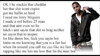 Big Sean - RWT Lyrics Video