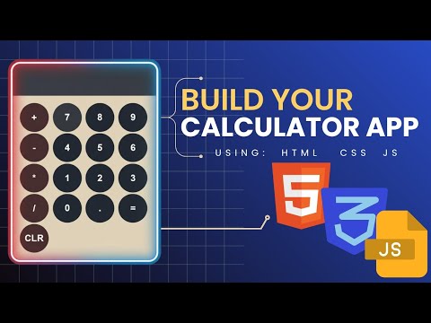 Fully Responsive Calculator App Html Css Javascript