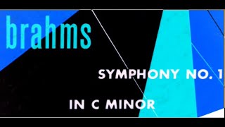 Brahms / Hermann Scherchen, 1953: Symphony No. 1 in C Minor, Op. 68 - Original Vinyl LP