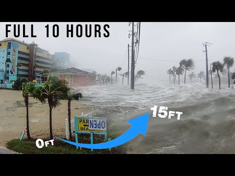 Hurricane Ian Washes Away Ft. Myers Beach FL - UNCUT VERSION
