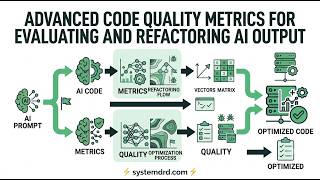 Advanced Code Quality Metrics: Evaluating & Refactoring AI-Generated Code, ChatGPT,GitHub & LLMs