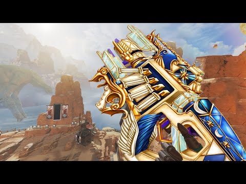 GILDED GLASS Charge Rifle Skin Concept for Apex Legends