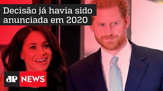 Harry e Meghan deixam oficialmente a família real britânica