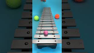 Xylophone Ball Drop 🎵 #MusicVibe