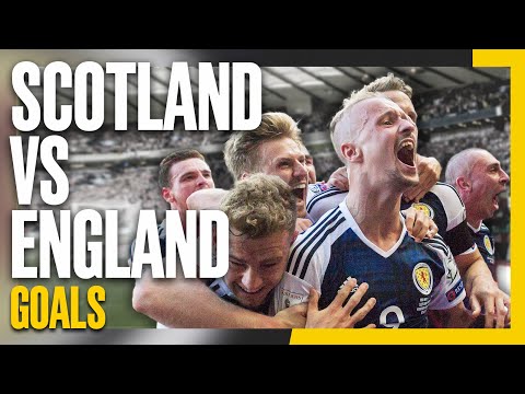 Scotland Goals v England | Griffiths, Robertson, Souness, Dalglish & More! | Scotland National Team