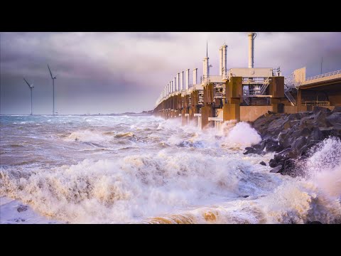 Storm raast over Oosterscheldekering! (23/10/2025)
