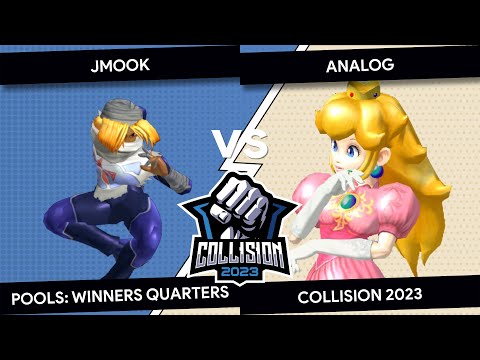 Collision 2023 - Jmook (Sheik) VS Analog (Peach) - Pools - Winners Quarters