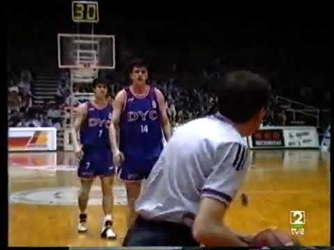 Liga ACB 1993-94: Sabahudin Bilalovic (DYC Breogan) el mejor MVP de 26 jornada Liga ACB.