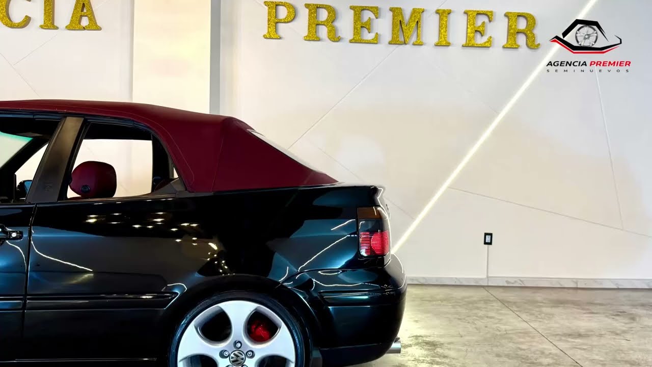 VW GOLF CABRIO 2000 NEGRA