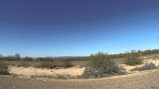 preview picture of video 'Interstate 8 drive east from Tacna to Mohawk Pass, Arizona, Driver's Side, 31 Oct 2013, GP029402'