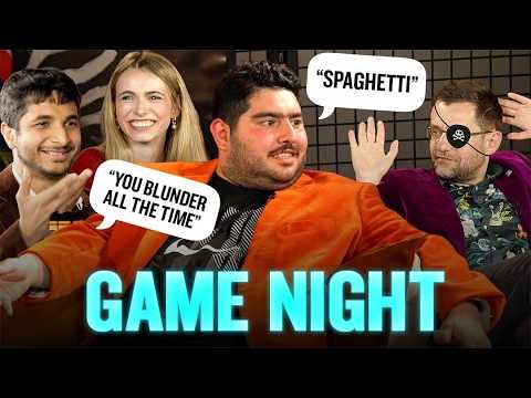 "I've NEVER laughed this much in my life!" 😂 | Game Night w/ Anna Cramling, Levon, Parham & Vidit