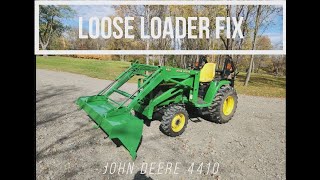 John Deere 4410 Loose Loader Fix