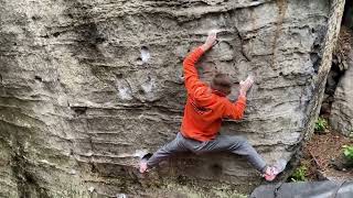 Video thumbnail of Nežeru, 7A+. Ostaš