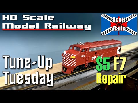 Tune Up Tuesday - $5 Bachman F7 Gears Repair And LED Conversion