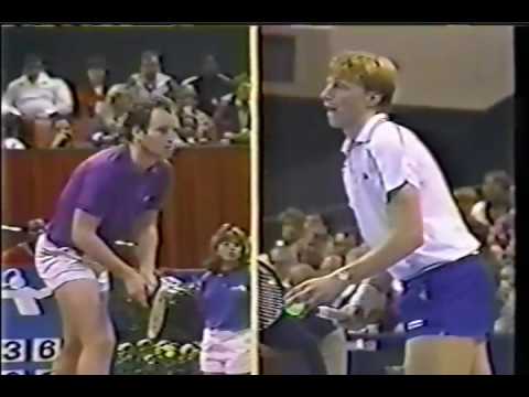 Boris Becker vs McEnroe Final   Atlanta 1986   10 11