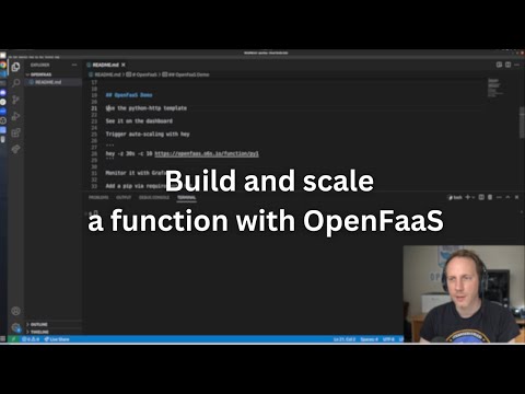 Build and scale a Python function with OpenFaaS
