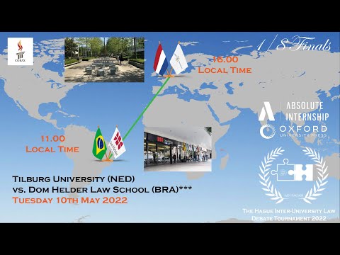 THIULDT 2022 - 1/8 Finals - Tilburg University (NED) vs. Dom Helder Law School (BRA)***