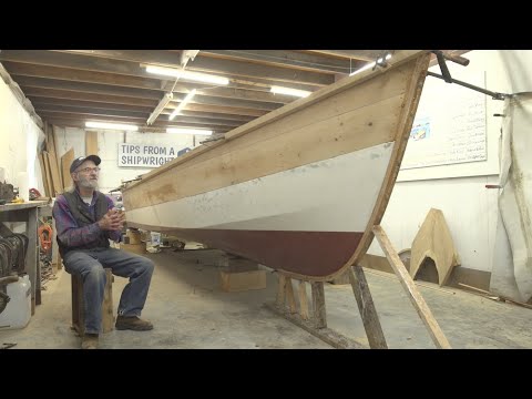 Building the V-Bottom Skiff - Episode 24: Laminating the Cutwater