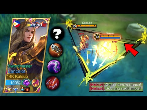 THIS LANCELOT SECRET BUILD IS CRAZY! 😱 ( 100% HACK DAMAGE!! )