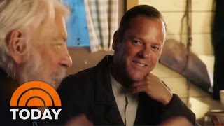 Kiefer, Donald Sutherland On Working Together For First Time | TODAY video