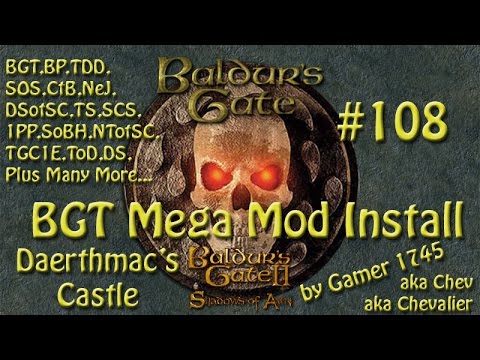 Let's Play Baldur's Gate Trilogy Mega Mod Part 108 - Dark Side
